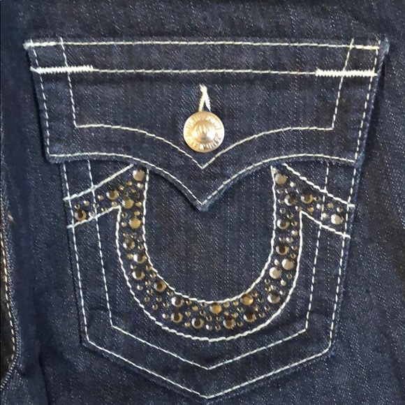 True Religion Flare Jeans - Picture 3 of 6